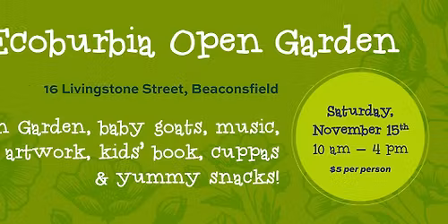Ecoburbia Open Garden