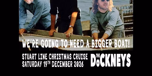 Christmas Party Cruise 26 with The Dockneys!