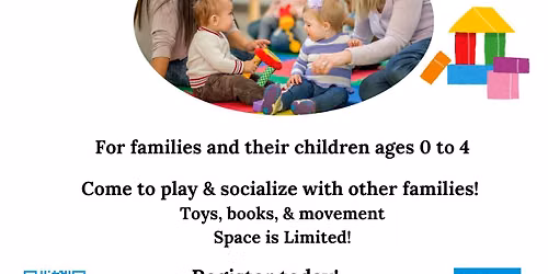 Family Open Play - Wednesday Afternoons during Fall & Winter — Education in Cornell Cooperative Extension Tompkins County · Ithaca, NY
