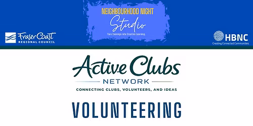 Neighbourhood Night Studio - Active Clubs Network - Volunteering