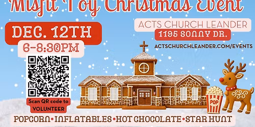 Misfit Toy Christmas Event