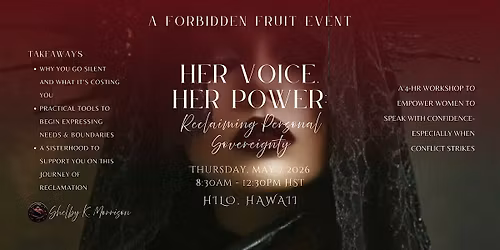 Her Voice, Her Power: Reclaiming Personal Sovereignty in Conflict