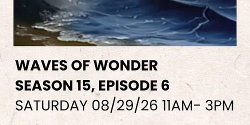 Waves of Wonder - A Bob Ross Painting Class