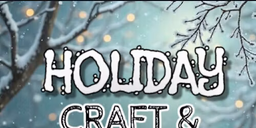 fall craft and vendor sale