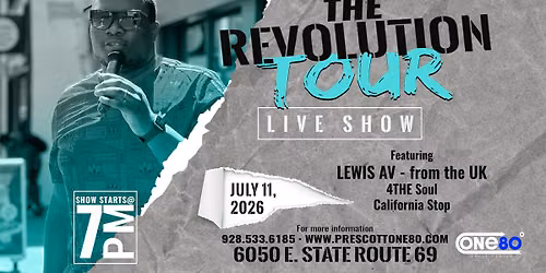 The Revolution Tour: Lewis AV, 4THE Soul & California Stop