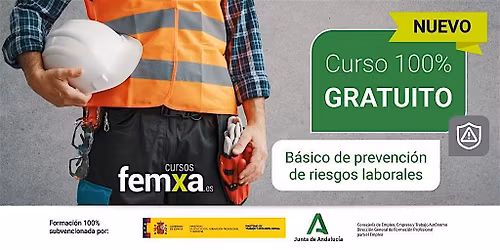SEVILLA - Curso online GRATUITO: b\u00e1sico de prevenci\u00f3n de riesgos laborales
