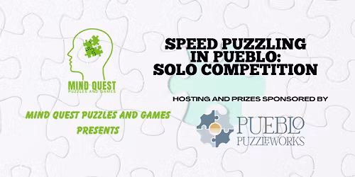Pueblo Speed Puzzling SOLO Competition
