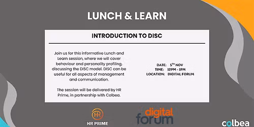 Introduction to DISC: Lunch & Learn