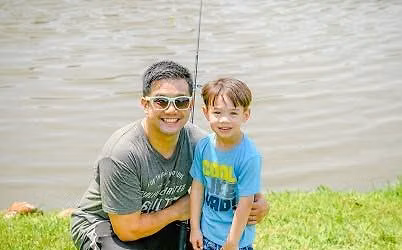Fishing with Dad