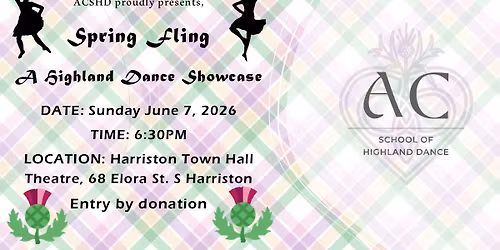 Spring Fling - Highland Dance Showcase