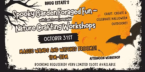 Nature Crafting workshop - Magic Wands and Witches Brooms