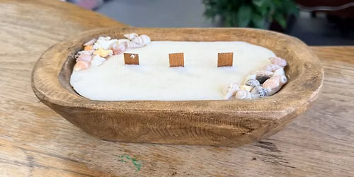 Beginning Candle Making with Dough Bowls $50
