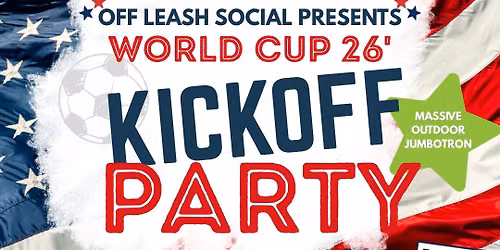 WORLD CUP WATCH PARTY featuring live music from The Bosses