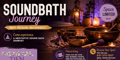 \ud83c\udf3f\u2728 SOUND BATH JOURNEY \u2728\ud83c\udf3f