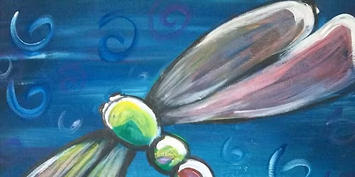 Paint Party - Dancing Dragonfly