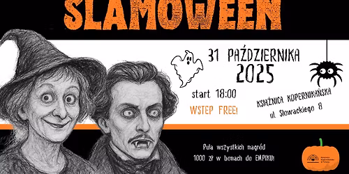 SLAMOWEEN czyli halloween'owy slam w Ksi\u0105\u017cnicy