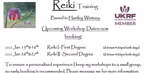 Reiki I Workshop