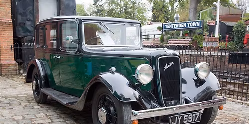 Austin Counties Car Rally at Tenterden Station 