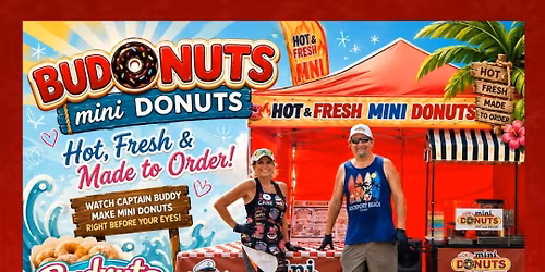 BUDNUTS Mini Donuts Pop Up Shop \ud83c\udfaa