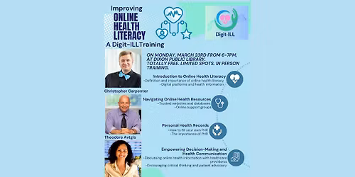 Digital Health Literacy Workshop