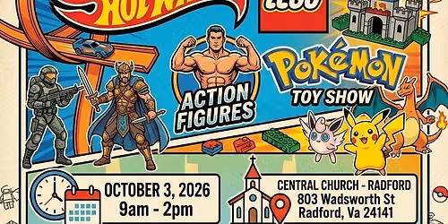 NRV Toy & Diecast Show - Central Church Radford