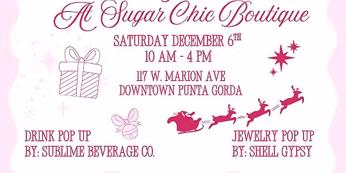 \u2728Links, Inks & Drinks Christmas Party\ud83e\udd42At Sugar Chic Boutique \ud83d\udc96