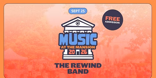 Music at The Mansion with The Rewind Band