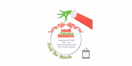 Small Business Saturday with the Grinch