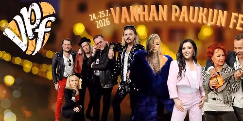 Vanhan Paukun Festivaali 24.-25.7.2026 Lapua
