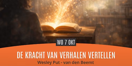 Lezing: De kracht van verhalen vertellen