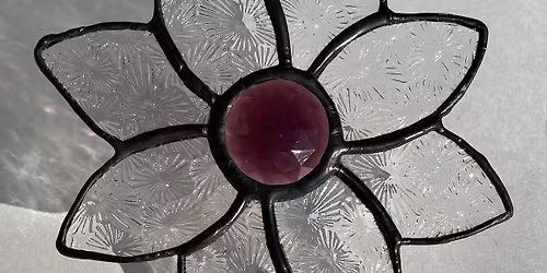 Stained Glass Textured Blossom Art Class