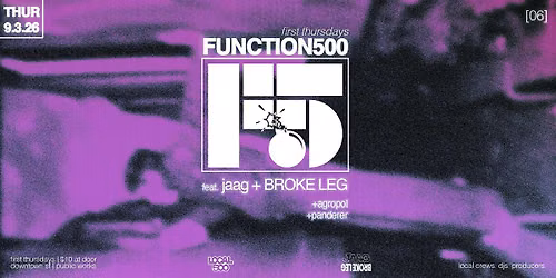 Function 500 w\/ jaag & BROKE LEG
