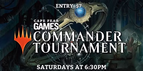 MTG Commander Tournament - $5