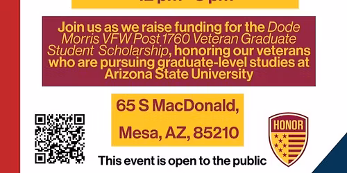 ASU Pat Tillman VeteranCenter Fundraiser