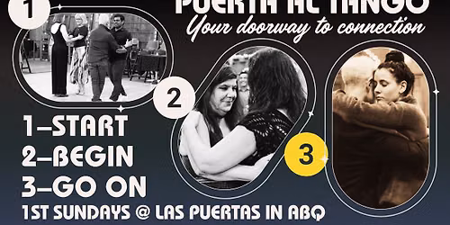 1st Sunday one-2-three with Puerta al Tango