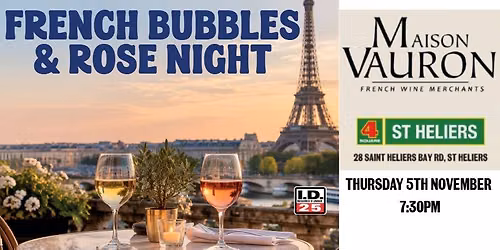 French Bubbles & Rose Tasting - Maison Vauron