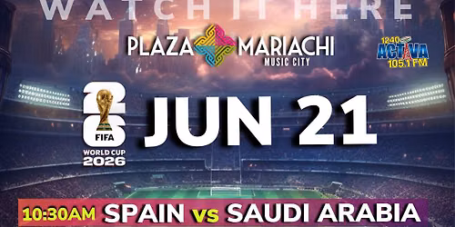 Spain vs Saudi Arabia World Cup Watch Party