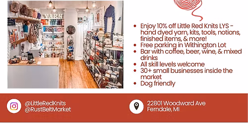 November Sip and Stitch