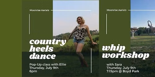 Cowgirls Night Out! Country Heels Dance + Whip Workshop