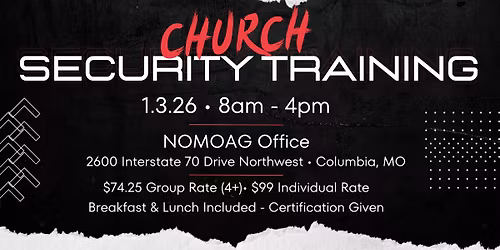 Church Security Training
