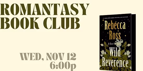 Romantasy Book Club - November