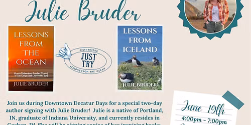 Julie Bruder Author Signing