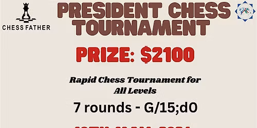 $2100 Prizes New York Rapid Chess Tournament. Open Section