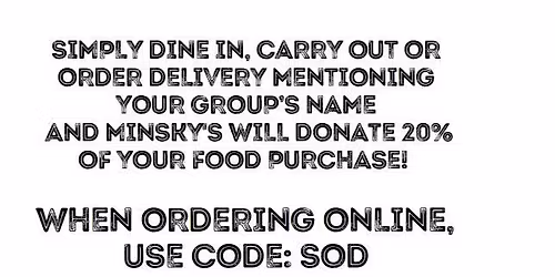 Minsky's Pizza Night