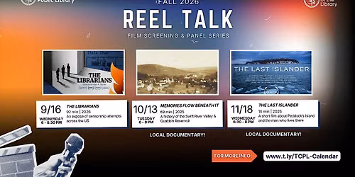 Reel Talk: a special documentary and discussion series