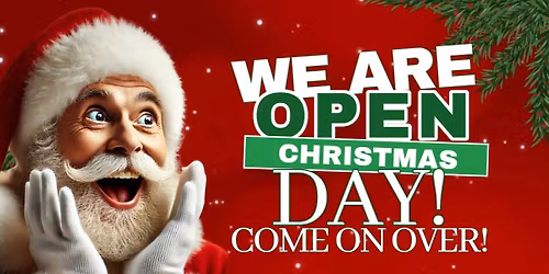 Bookings now being taken for Christmas day!