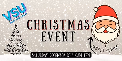 VSU Stow - Christmas Event With Santa!