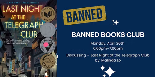 Banned Books Club: Discussing ~ Last Night at the Telegraph Club