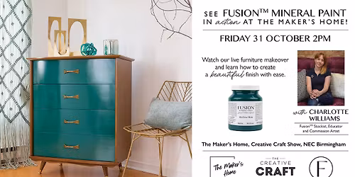 Fusion Mineral Paint in action - Creative Craft Show