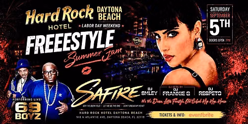Freestyle Summer Jam - 80's & 90's  Throwback Dance Party